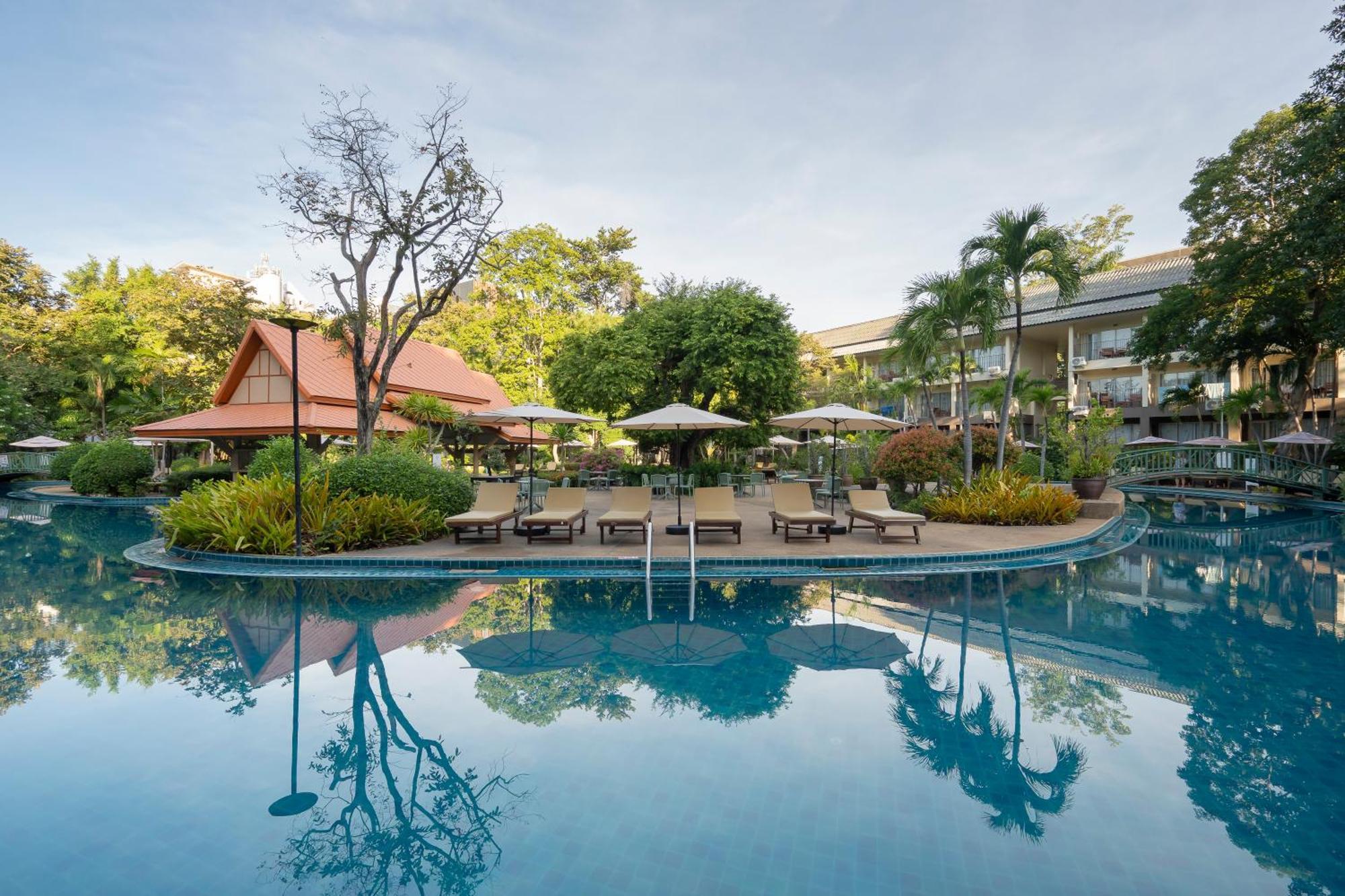 The Green Park Resort Pattaya Exteriör bild