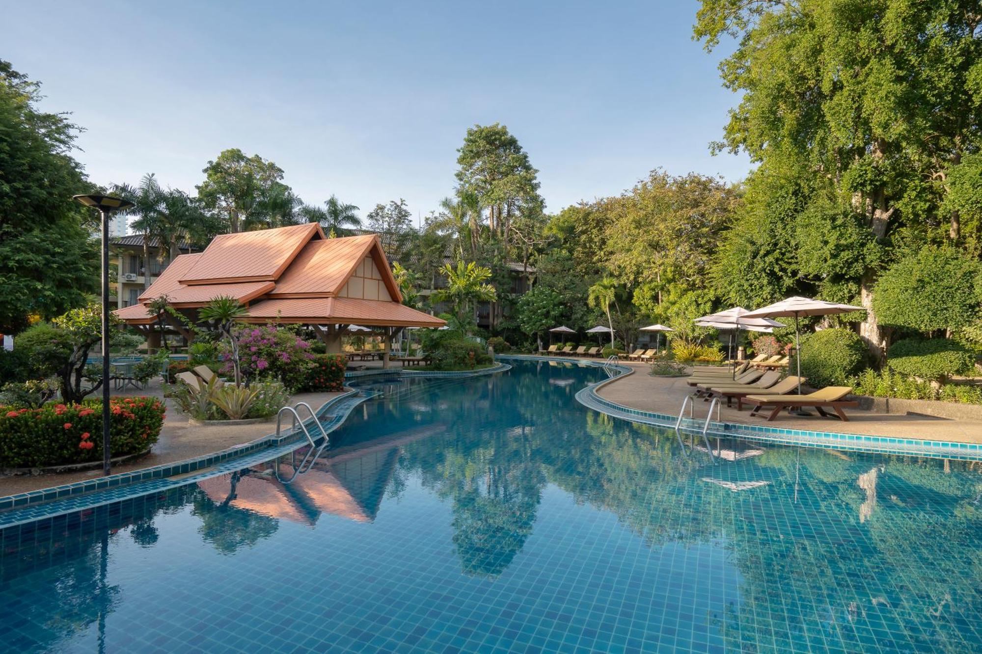 The Green Park Resort Pattaya Exteriör bild