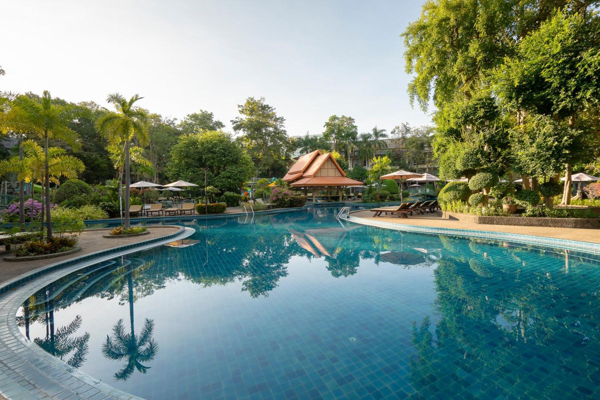 The Green Park Resort Pattaya Exteriör bild