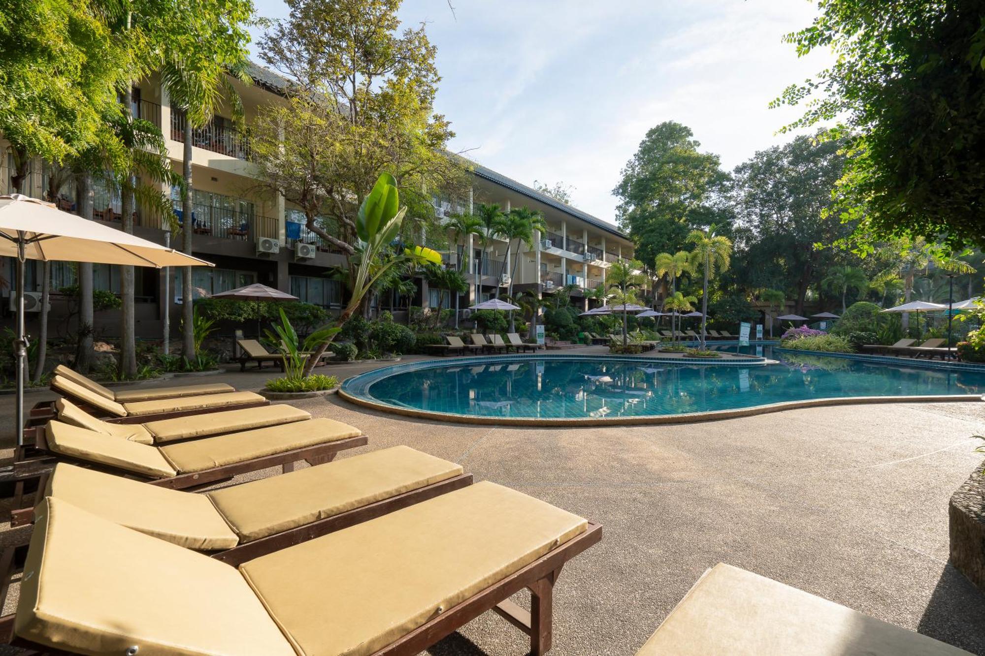 The Green Park Resort Pattaya Exteriör bild